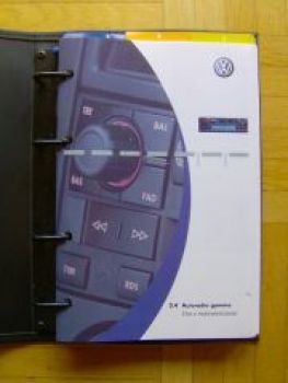 VW Golf Betriebsanleitung Mappe 5/2001 Italienisch