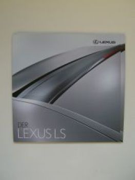 Lexus LS Prospekt +Preisliste 1/2007 NEU