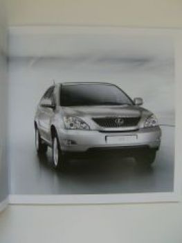 Lexus RX Prospekt +Preisliste 1/2007 NEU