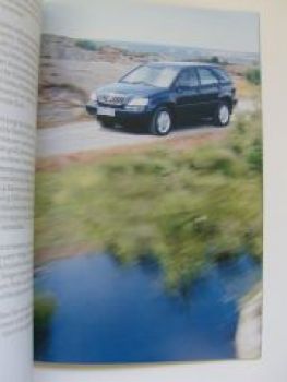 Lexus RX300 Prospekt 10/2000 NEU Typ XU1