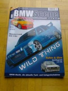 BMW Scene 12/2003 3.0CSL E9 535i E28 Z3 2.2i E36/7