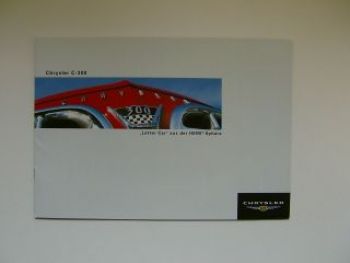 Chrysler C300 Letter Car aus der HEMI-Sphäre Prospekt 3/2004
