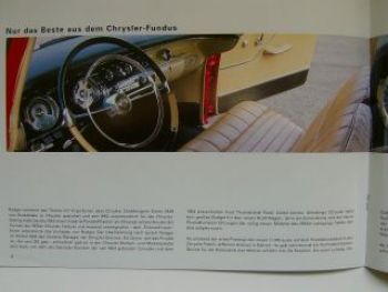 Chrysler C300 Letter Car aus der HEMI-Sphäre Prospekt 3/2004