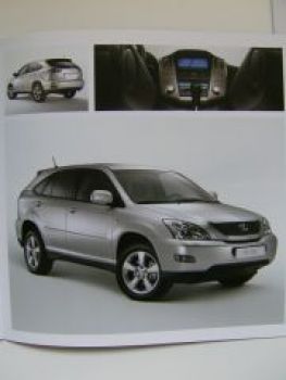 Lexus Modellprogramm Prospekt +Preisliste 9/2005 NEU