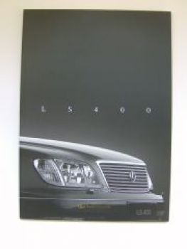 Lexus LS400 Prospekt 11/1997 Rarität
