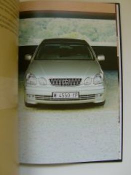 Lexus GS300 GS430 Prospekt Buch 10/2002 NEU