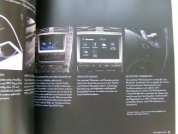 Lexus IS Prospekt Buch 9/2007 +Preisliste NEU