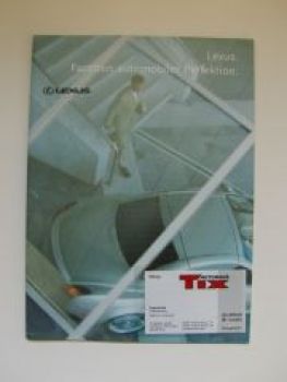 Lexus Facetten automobiler Pefektion alle Modelle 9/2001