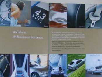 Lexus Facetten automobiler Pefektion alle Modelle 9/2001