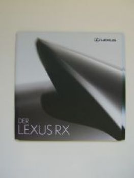 Lexus RX Prospekt +Preisliste 7/2006 NEU TypMCU