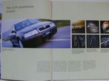 Skoda Octavia 11/2000 +Ausstattung+Technik Prospekt NEU