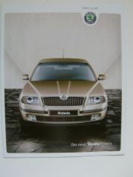 Skoda Octavia Prospekt Vorstellung 4/2004 NEU