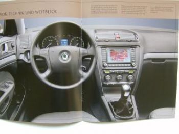 Skoda Octavia Prospekt Vorstellung 4/2004 NEU