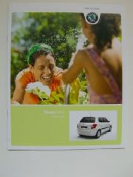 Skoda Fabia Greenline Sonderprospekt 3/2008 NEU
