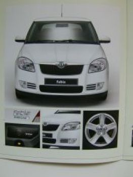 Skoda Fabia Greenline Sonderprospekt 3/2008 NEU
