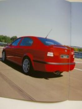 Skoda Octavia RS Prospekt 4/2001 NEU Rarität