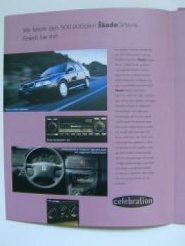Skoda Octavia Celebration Sonderprospekt 6/2001 NEU