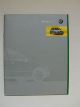 Skoda Fabia Prospekt 8/2002 +Preisliste NEU