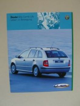 Skoda Fabia Combi Life Prospekt 5/2002 NEU