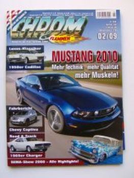 Chrom & Flammen 2/2009 Mustang 2010, 69er Dodge Charger