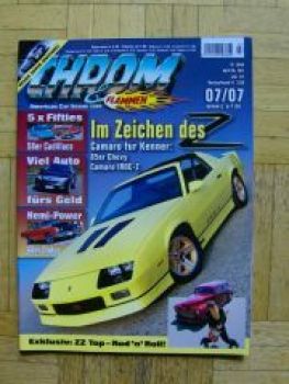 Chrom & Flammen 7/2007 Camaro IROC-Z Shelby GT500KR 2008