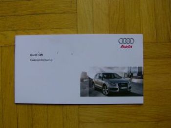 Audi Q5 Kurzanleitung 5/2008