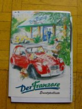 Citroen der Franzose Ersatzteilliste 2CV Visa