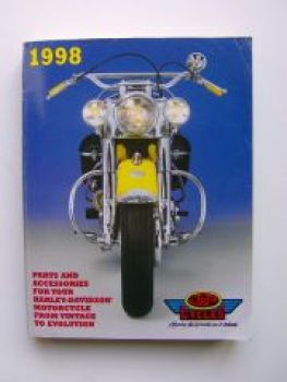 J&P Cycles 1998 Parts Catalog Harley-Davidson Motorcycle