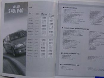 Volvo Preisliste 1.5.1999 S/V40 S/V70 C70 S80