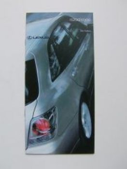 Lexus IS200 IS300 Die Fakten Ausstattungen 7/2004