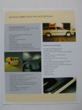 Skoda Octavia Combi Tour Taxi-Ausstattung Prospekt 2/2005