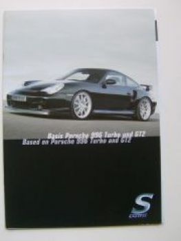 Sportec Porsche 996 Turbo &GT2 Prospekt +Preisliste NEU
