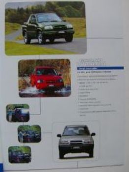 Suzuki L"esperienza Prospekt Italienisch 10/2000 +Preisliste