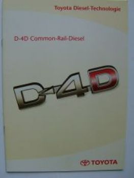 Toyota Diesel-Technologie D-4D Common-Rail-Diesel Prospekt  3/20