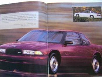 Buick Prospekt Programm 1996 Riviera Regal LeSabre