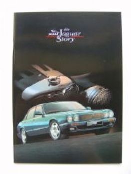 Jaguar Story 1922-1995 Prospekt SS100 XJR 4.0 NEU
