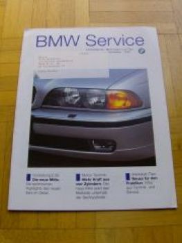 BMW Service Magazin 2/1995 Vorstellung 5er E39 Motor M44