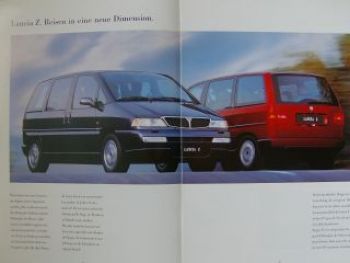 Lancia Z Prospekt 3/1995 Rarität