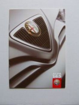 Alfa Romeo 145 Preisliste 9/1999 NEU
