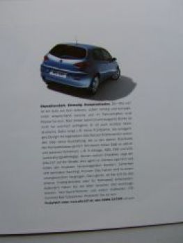 Alfa Romeo Alle Modelle 2001 Prospekt NEU