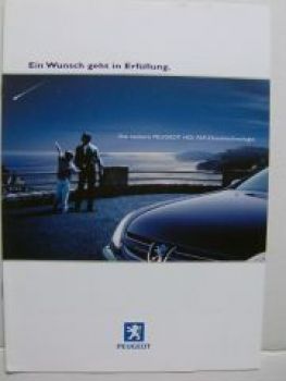 Peugeot HDi FAP-Dieseltechnologie 3/2001 Prospekt