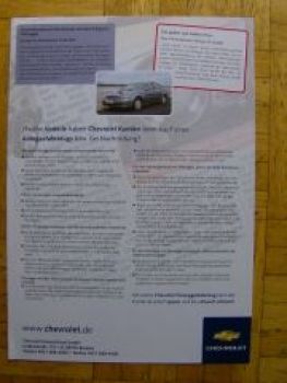 Chevrolet Autogas Presseschau alle Modelle NEU