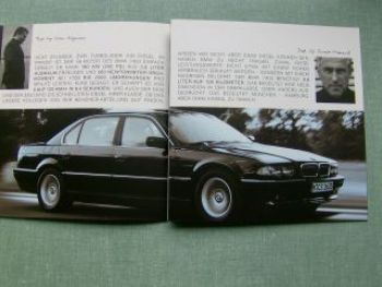 BMW Prospekt Wir haben Diesel geleckt 320d E46 530d E39 730d/740