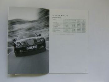 Jaguar S-Type Preisliste 7/2002 NEU