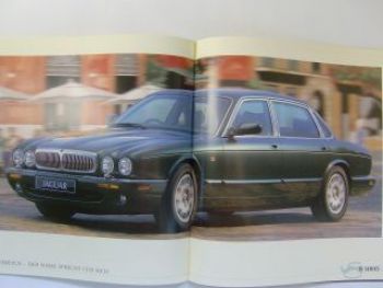 Jaguar XJ V8 Series Prospekt August 1997 NEU