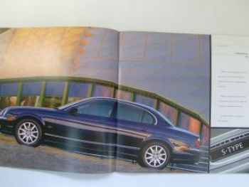 Jaguar S-Type Pospekt August 2000 NEU
