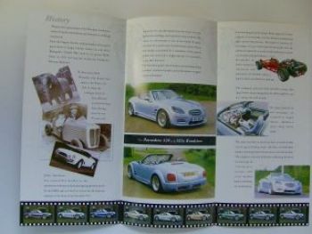 Paradine 320 525s Roadster USA Prospekt Englisch NEU