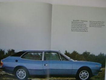 Lancia Beta HPE Prospekt 2/1979 Rarität