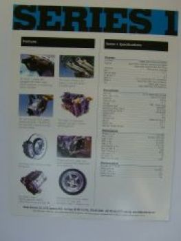 Shelby Series 1 Prospekt Englisch USA Rarität NEU