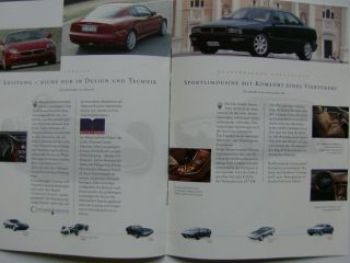Maserati Die Zukunft einer langen Tradition Gesamtprospekt